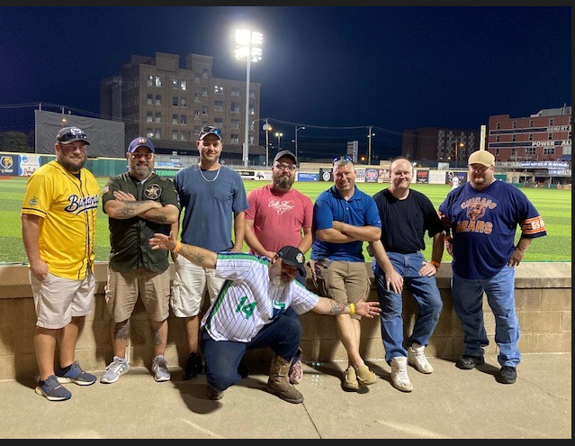 Tuesday night (left to right): Greg Wright, Davidde Kinder, Travis Willford, Rex Sigman, Nathanial Messinger, James Jones and Jon ‘DA BOSS’ Sorrells